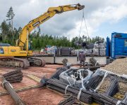 Impressionen VMR - Neubau 2018 Kran