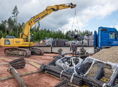 Impressionen VMR - Neubau 2018 Kran