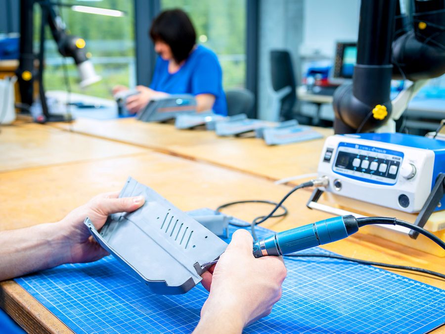 Vakuumguss - Nachbearbeitung