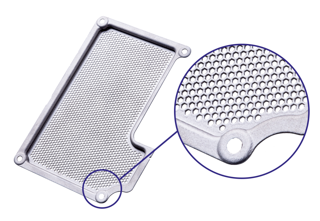 Verfahren - Blechteil aus dem 3D Drucker